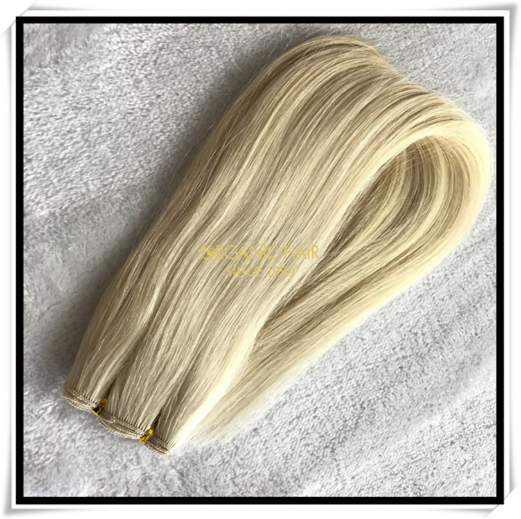 Premium hair manufacturer hand tied-hair H290
